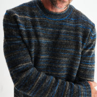 Wilde Crew in Grey/Teal