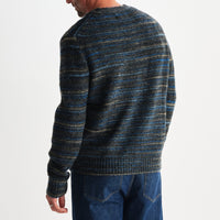Wilde Crew in Grey/Teal