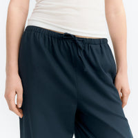 Bridgette Fish Patch Pants in Navy
