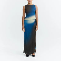 Glass Pleated Dora Top