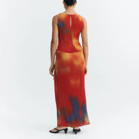 Flowers Pleated Pauline Skirt