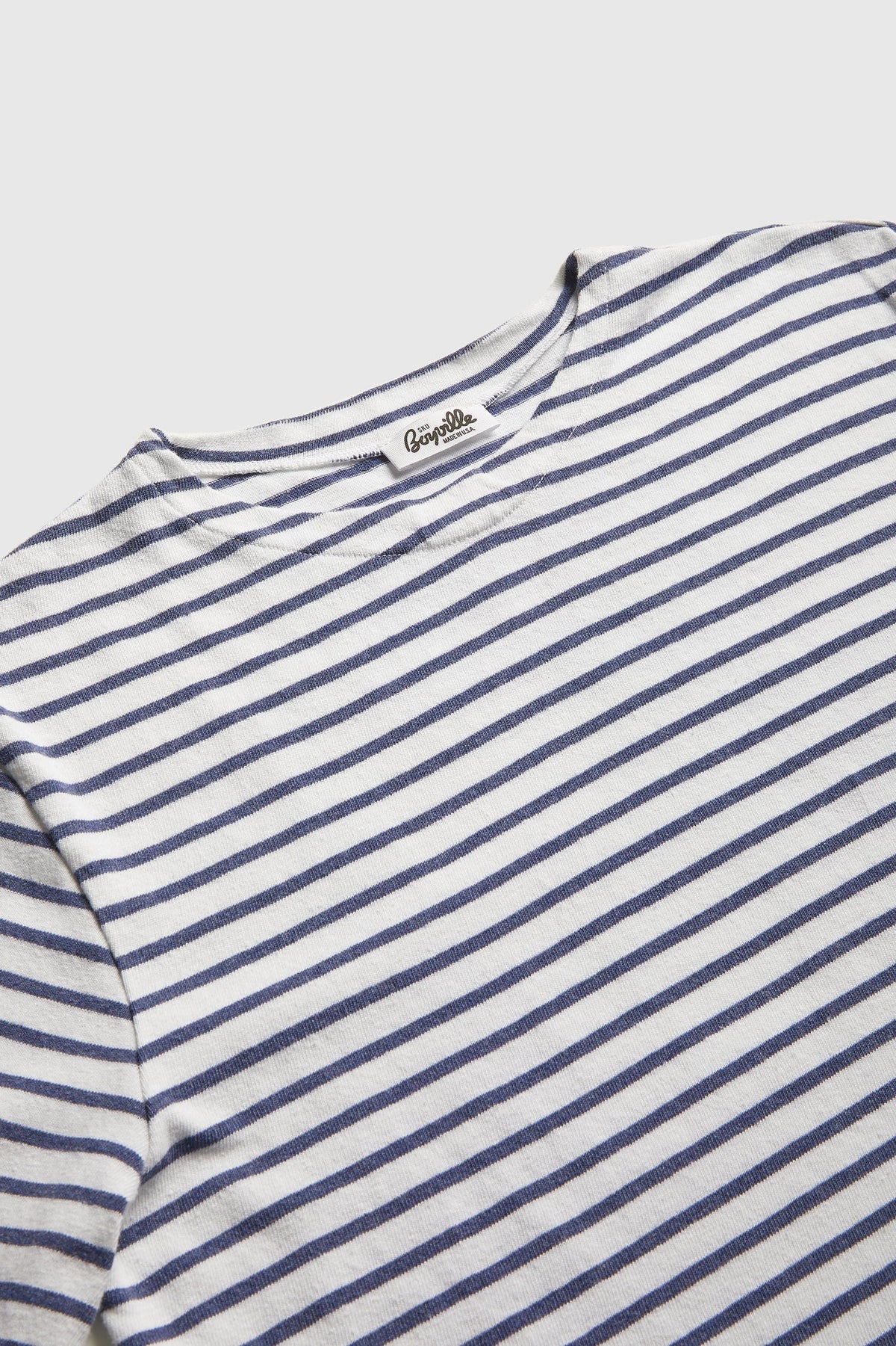 Boxy Boatneck Stripe Longsleeve
