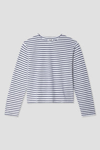 Boxy Boatneck Stripe Longsleeve