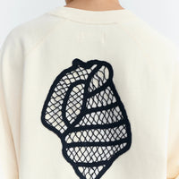 Bonnie Sweatshirt in Shell