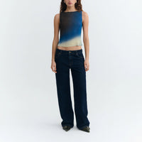 Glass Pleated Dora Top