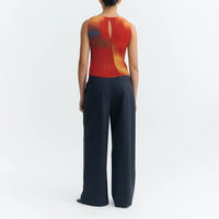 Flowers Pleated Dora Top