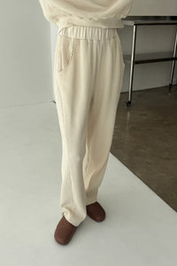 Waffle Lo Pants in Naturel