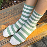 Wide Stripe Wally Socks