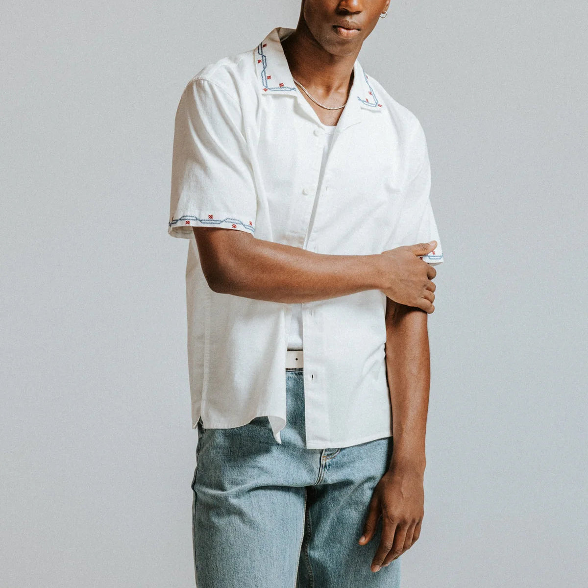Didcot Shirt in Cross Stitch