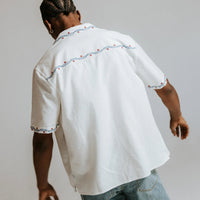 Didcot Shirt in Cross Stitch