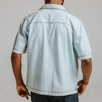 Keats Shirt in Dahlia Embroidery