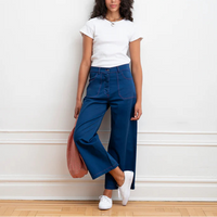 Simone Pants in Blueberry