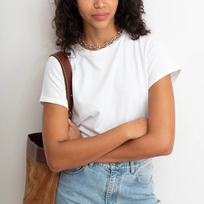 Bessette Tee in White