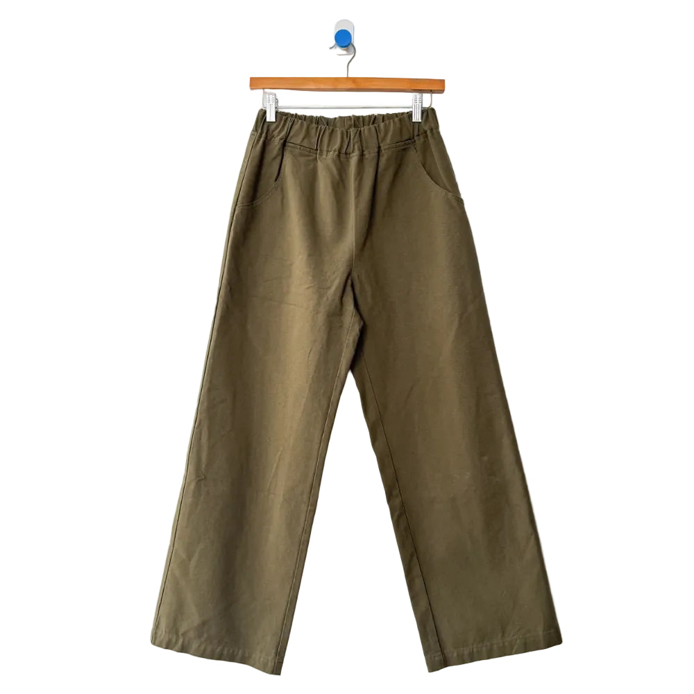 Work Pants in Olive