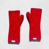 Cashmere Wrist Warmer in Red