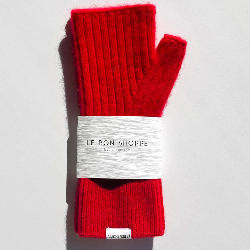 Cashmere Wrist Warmer in Red
