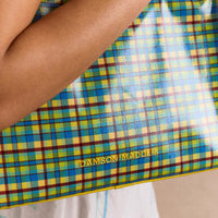 Truro Coated Hold-All in Zesty Check