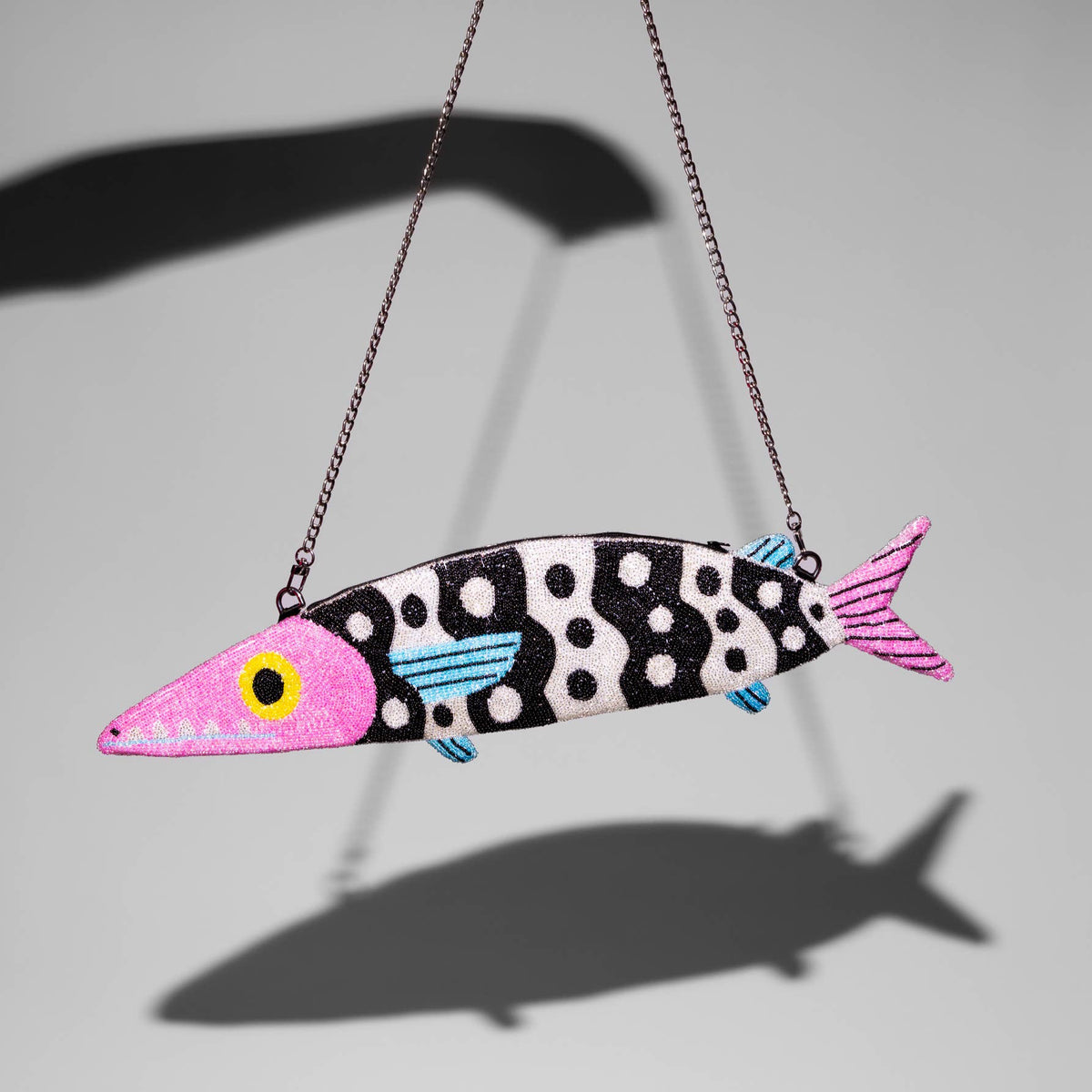 Fish Baguette Purse