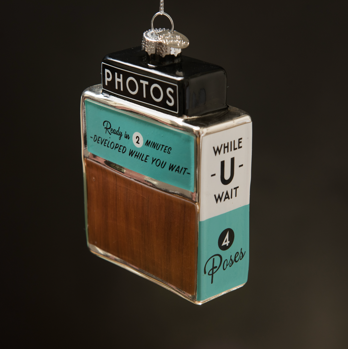 Photo Booth Holiday Ornament