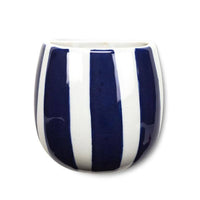 Striped Wall Bud Vase-4"H