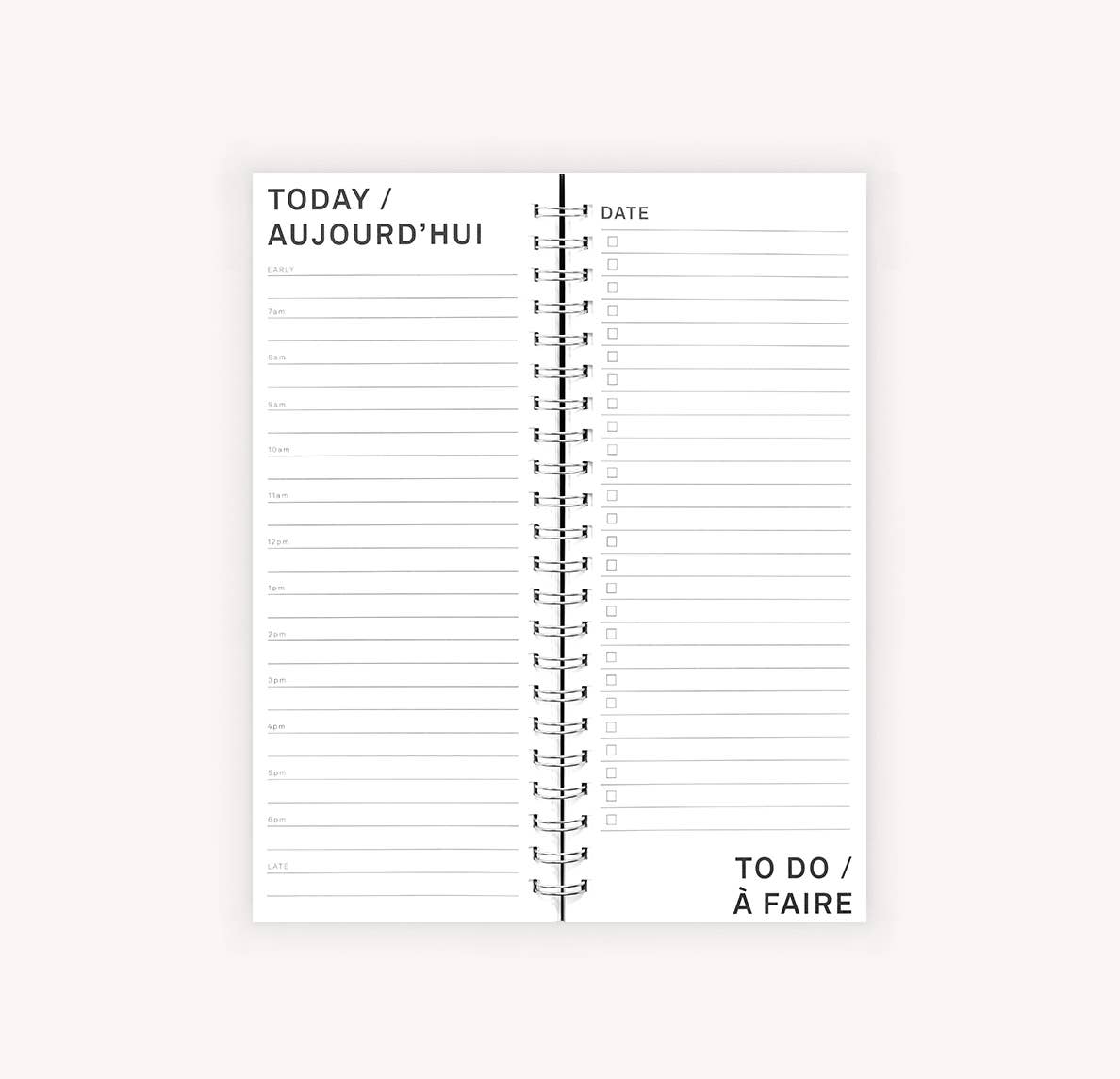 To Do Notebook in Black
