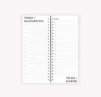 To Do Notebook in Black