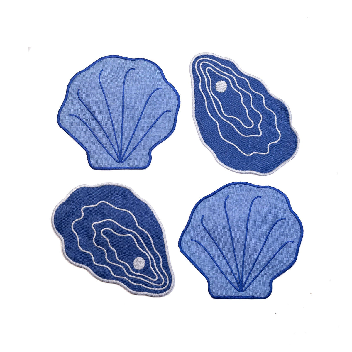 Shell Cocktail Napkins Set