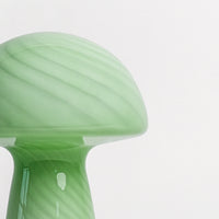 Mushroom Lamp in Green