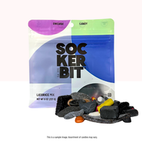 Licorice Mix Swedish Candy Bag