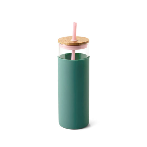 Tumbler With Straw - Peachy/Hunter