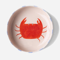 Ceramic Bowl with Crab