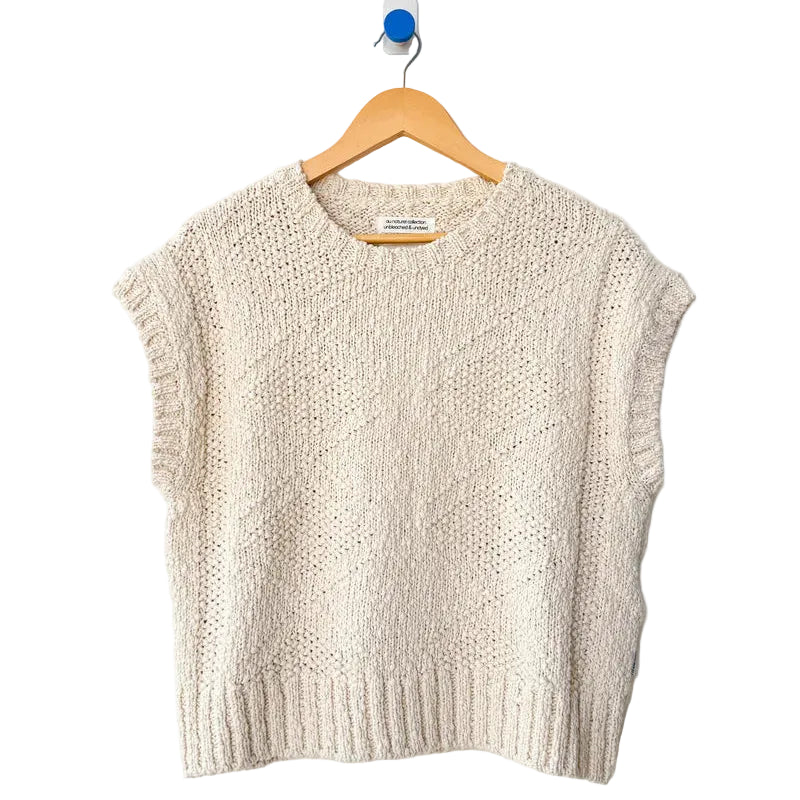 Alden Cotton Sweater in Naturel