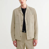 Aldred Overshirt in Cotton Linen