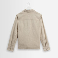 Aldred Overshirt in Cotton Linen