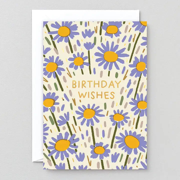 Flower Field Birthday Card