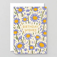 Flower Field Birthday Card