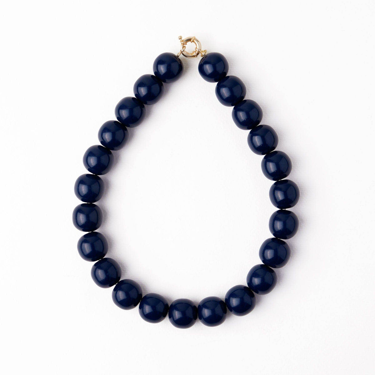 Iris Necklace in Navy