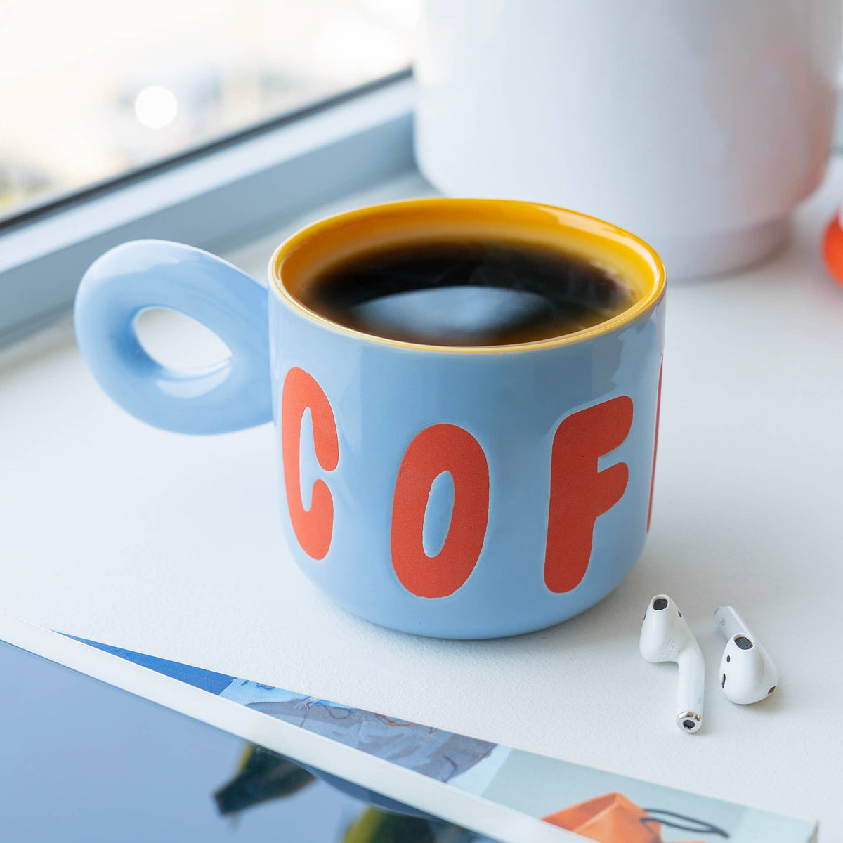 Coffee Mug in Light Blue