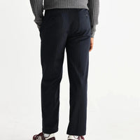 Bayham Trouser in Wool Blend Pinstripe