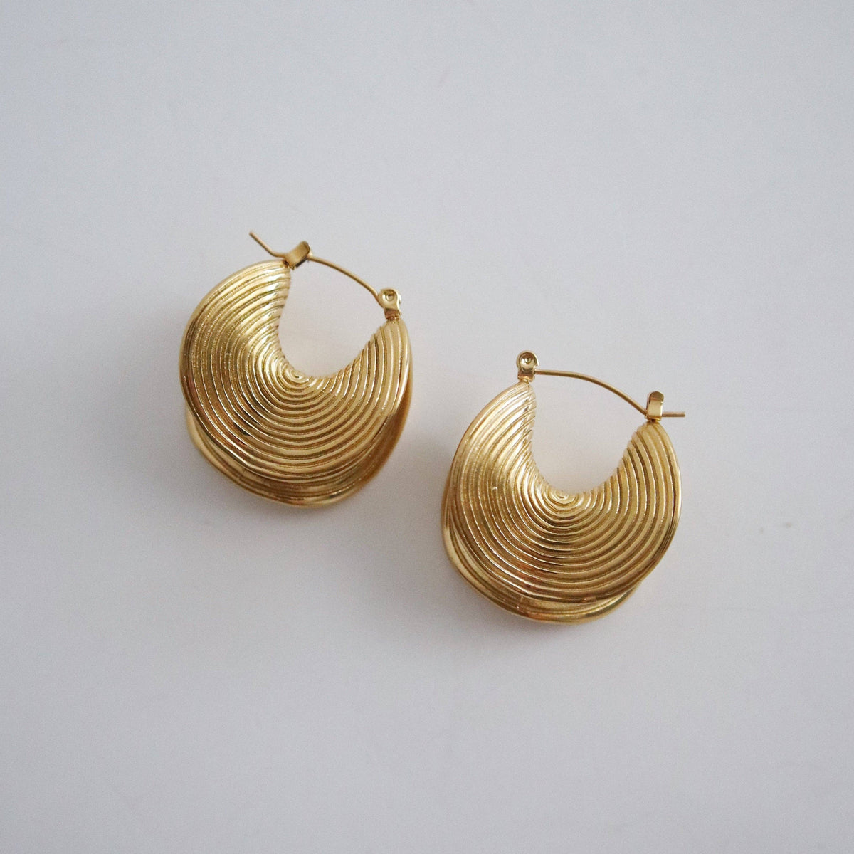 Devon Folded Hoops