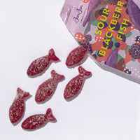 Sour Blackberry Fish - Swedish Candy