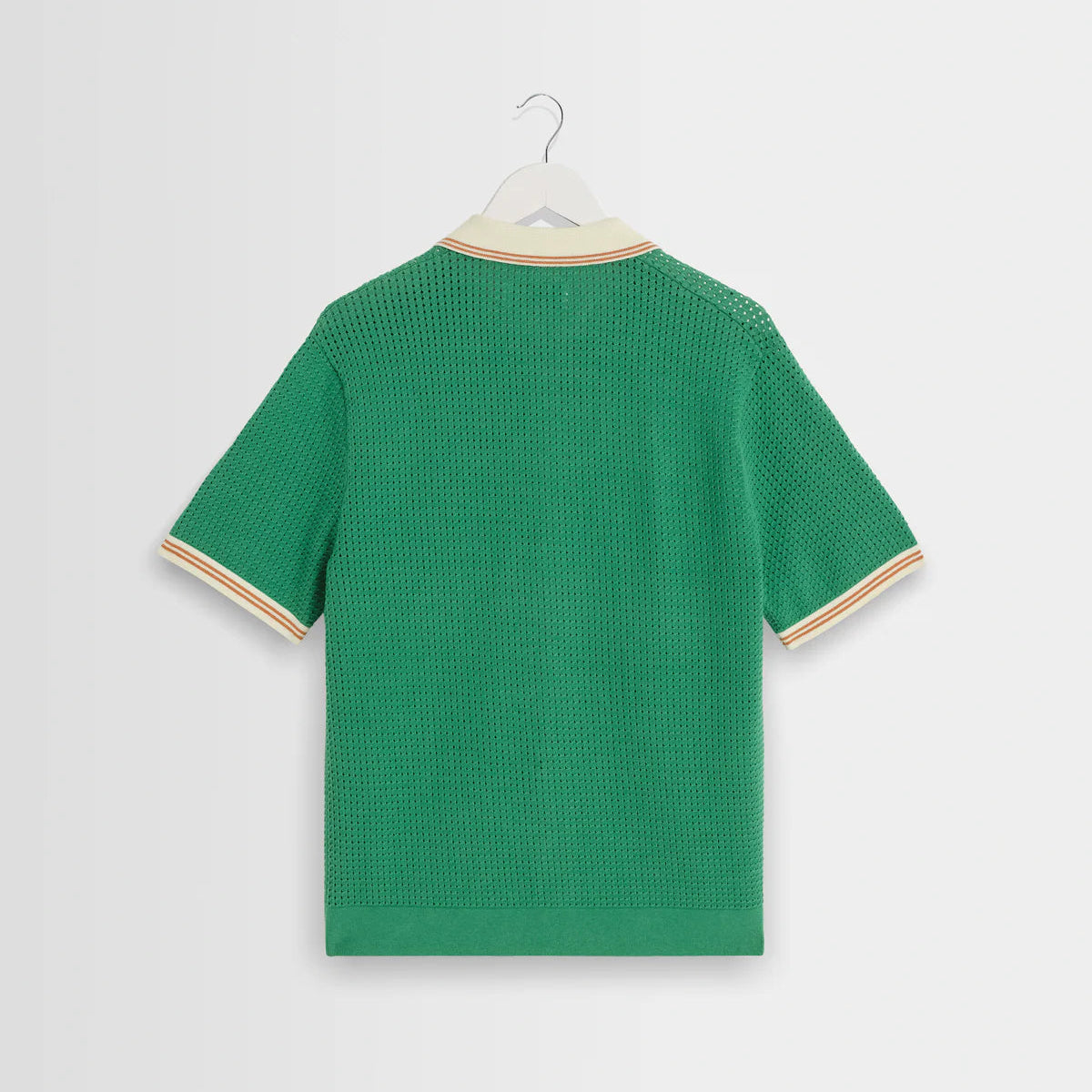 Belle Shirt in Tipped Pointelle