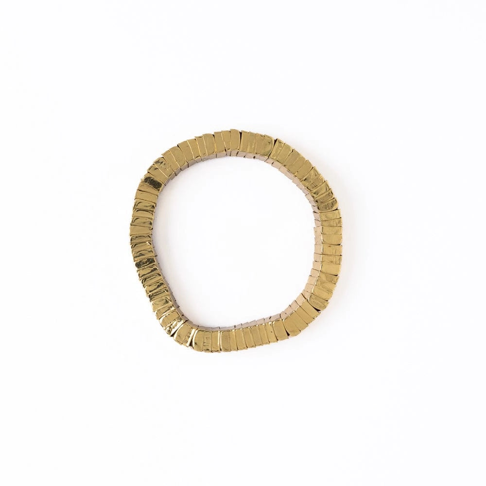 Lucille Square Bracelet in Gold