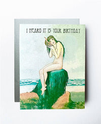 Mermaid Birthday Card