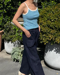Lily Cami in Blue Stripe