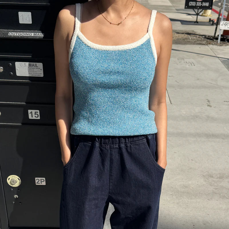 Lily Cami in Blue Stripe