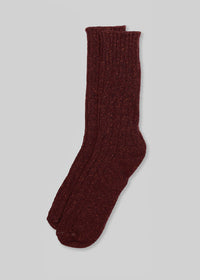Wool Silk Boot Sock