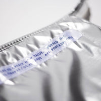 Silver Zip Pouch