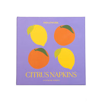 Citrus Cocktail Napkins Set
