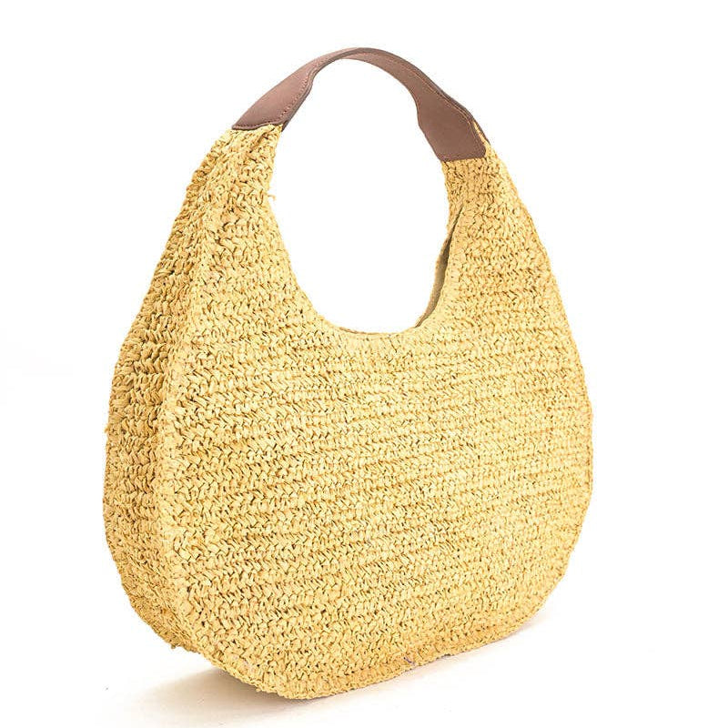 Luna Raffia Bag